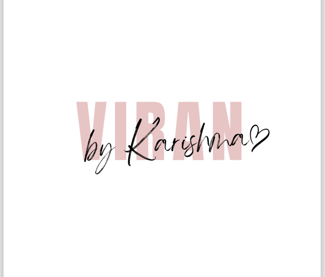 viran by karishm,a